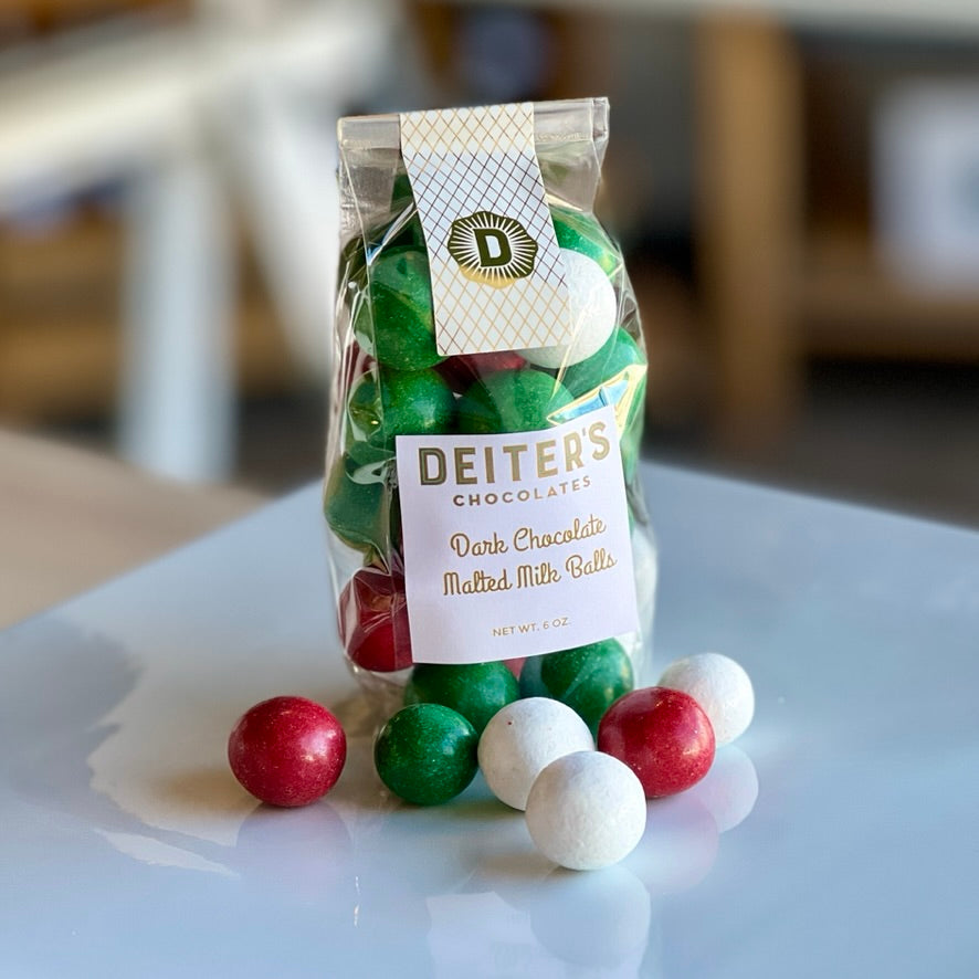Christmas Malted Milk Balls