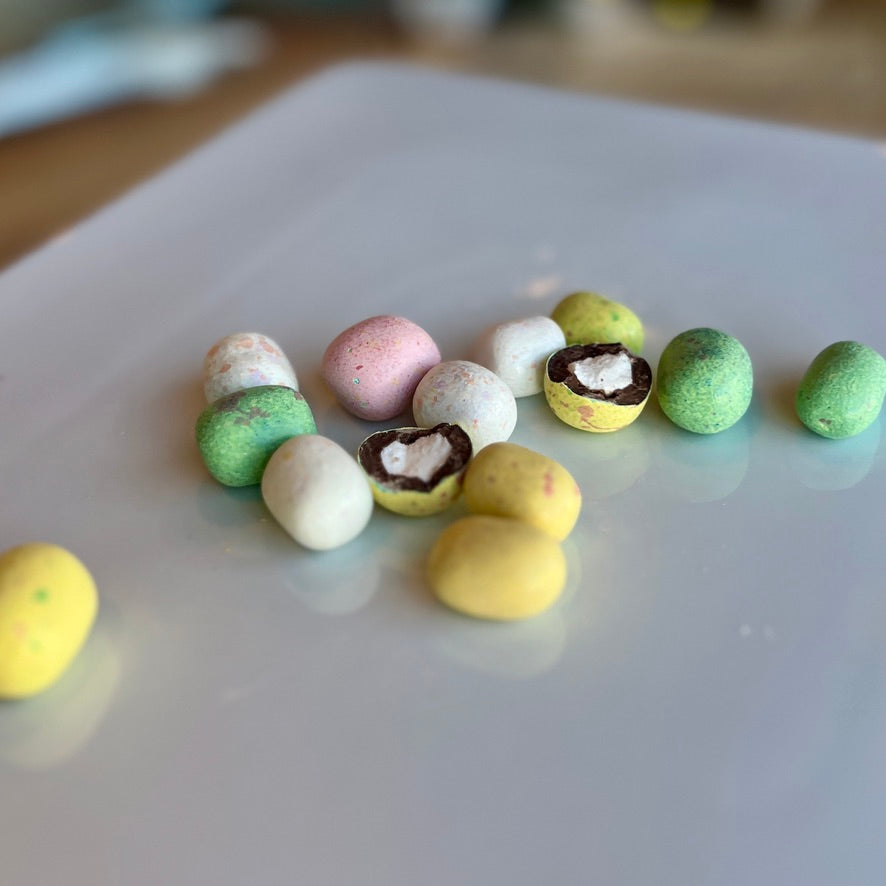 Speckled Marshmallow Eggs