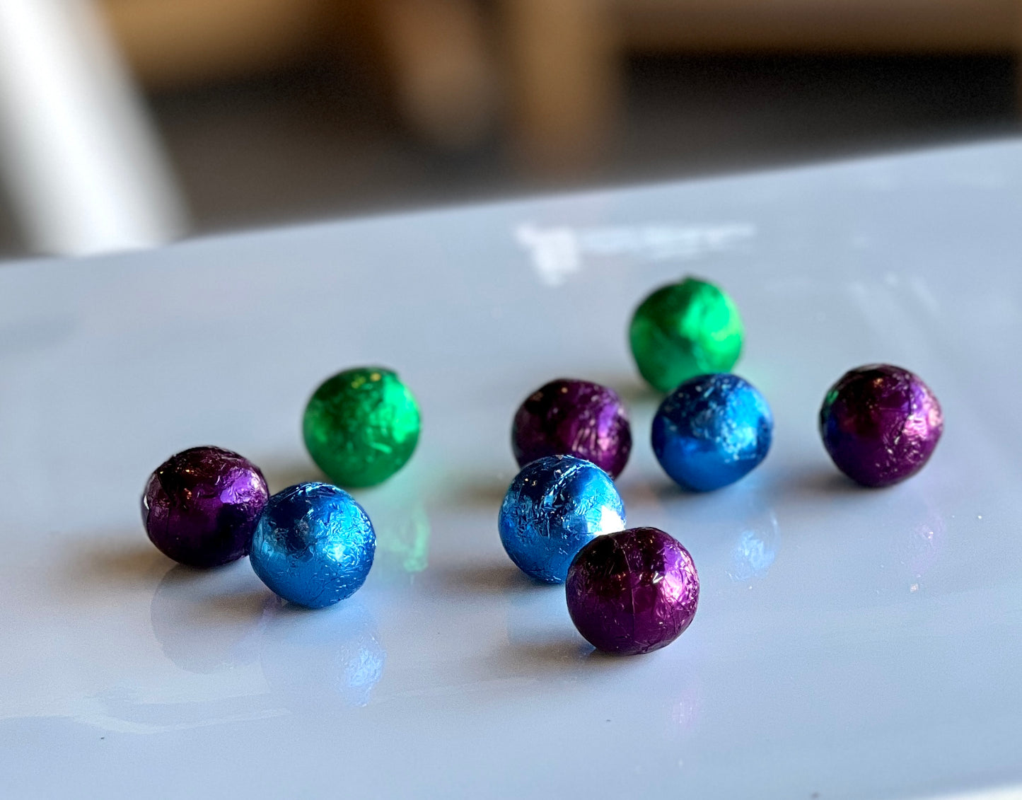 Dark Chocolate Christmas Balls