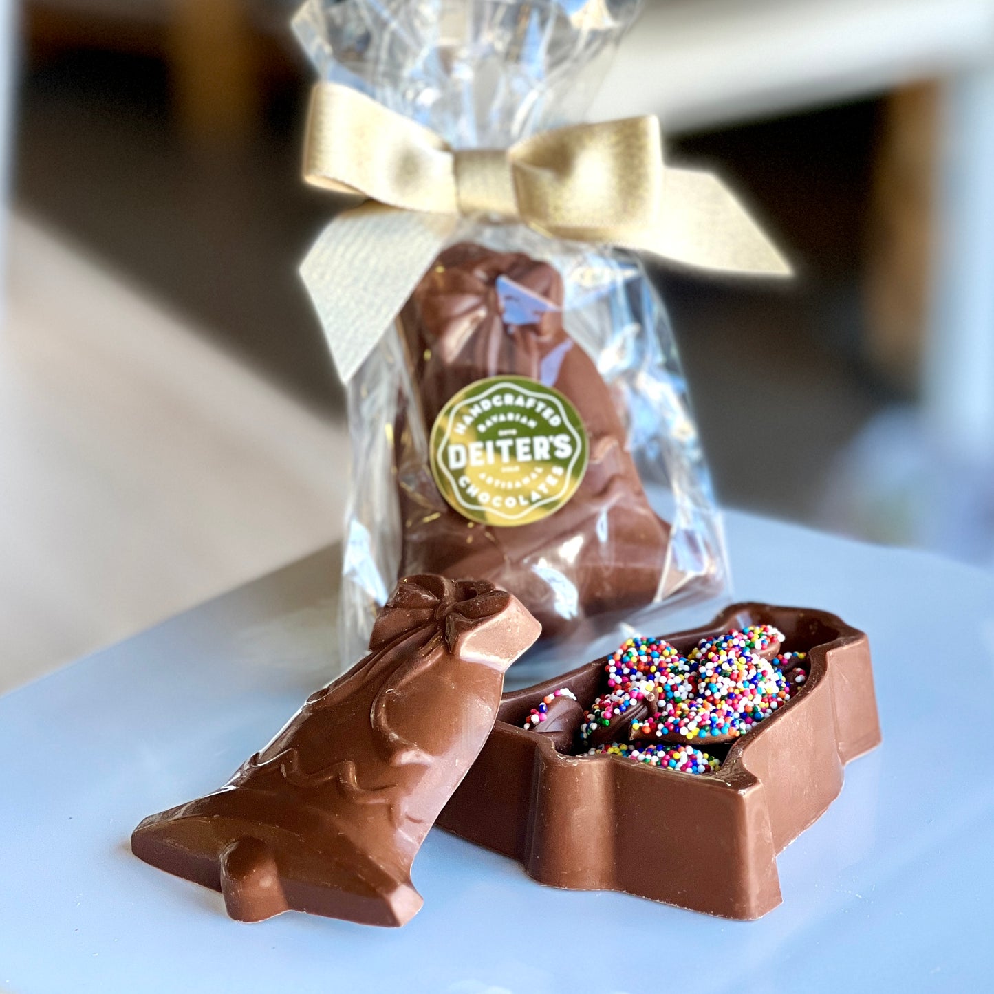 Custom Bell Box with Nonpareils