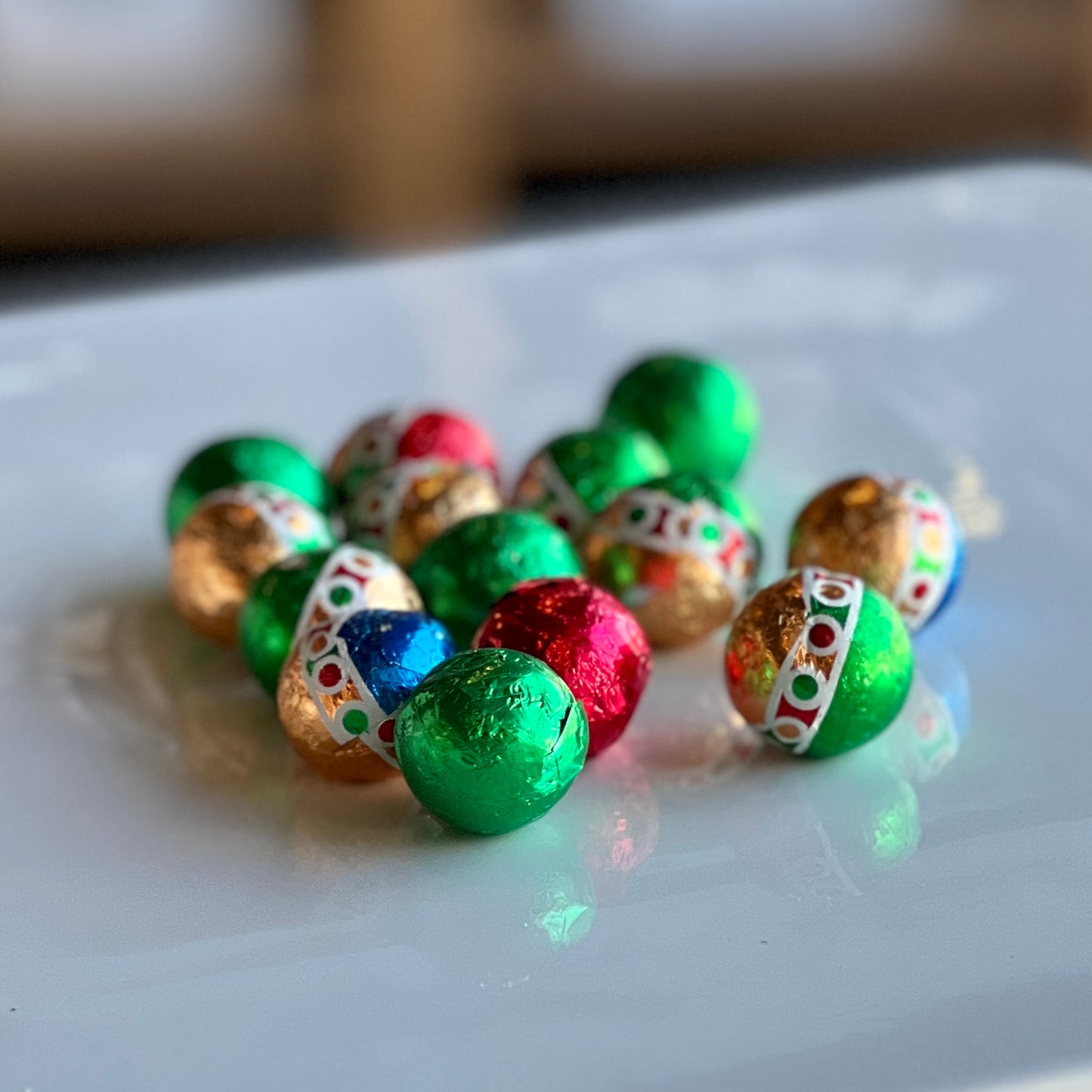 Milk Chocolate Christmas Balls