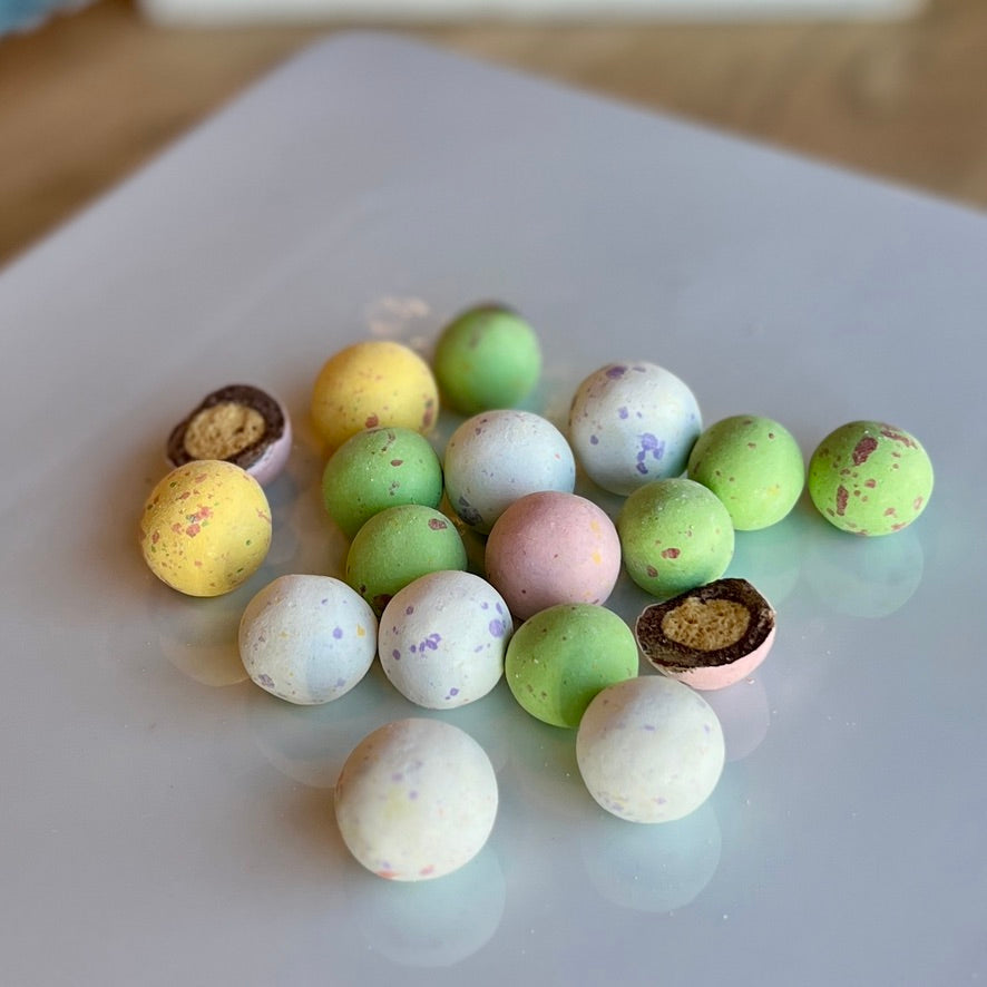 Speckled Chocolate Malted Eggs