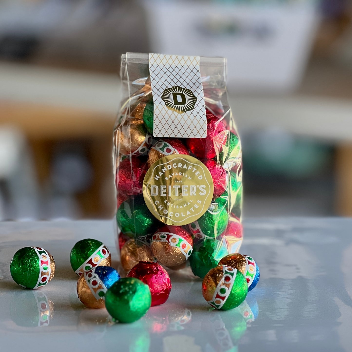 Milk Chocolate Christmas Balls