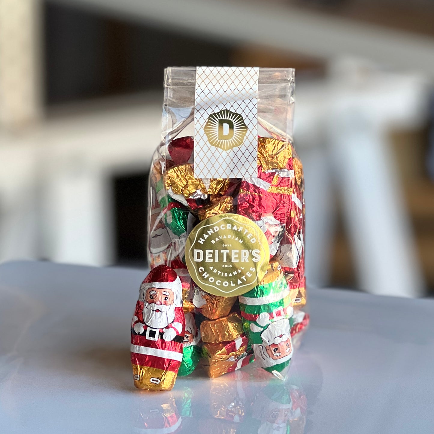 Milk Chocolate Santas