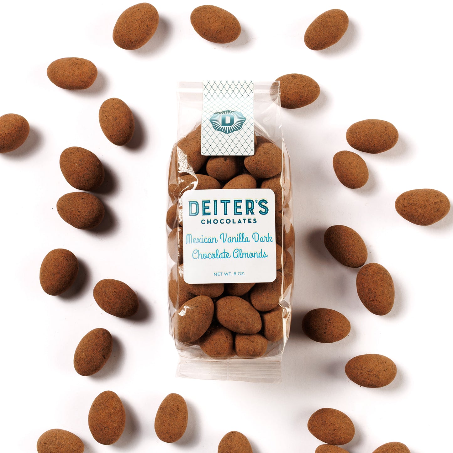 Mexican Vanilla Dark Chocolate Almonds
