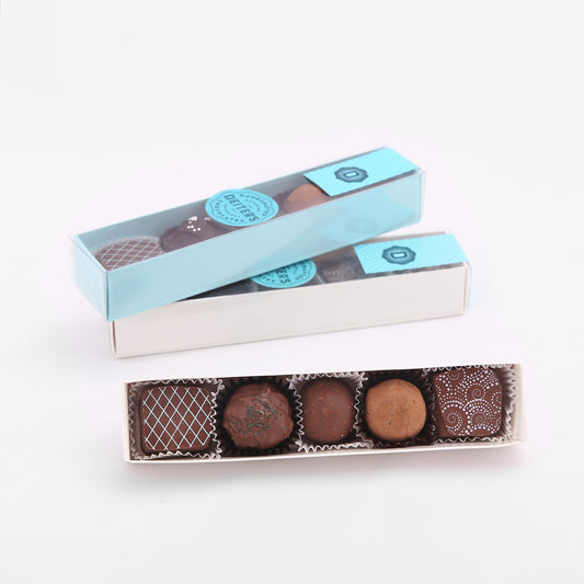 5-piece box of mixed truffles