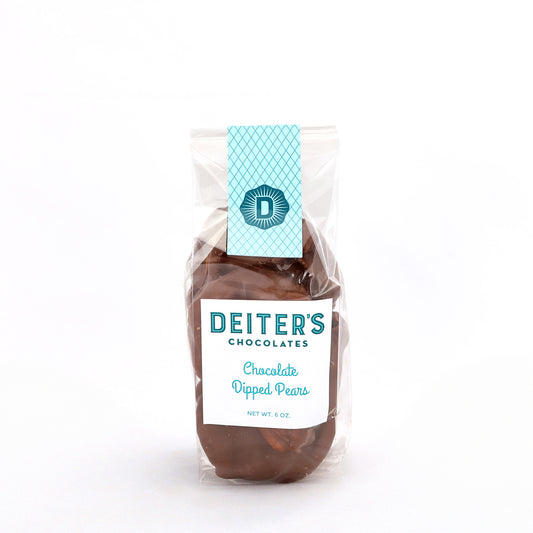 Chocolate Dipped Pears