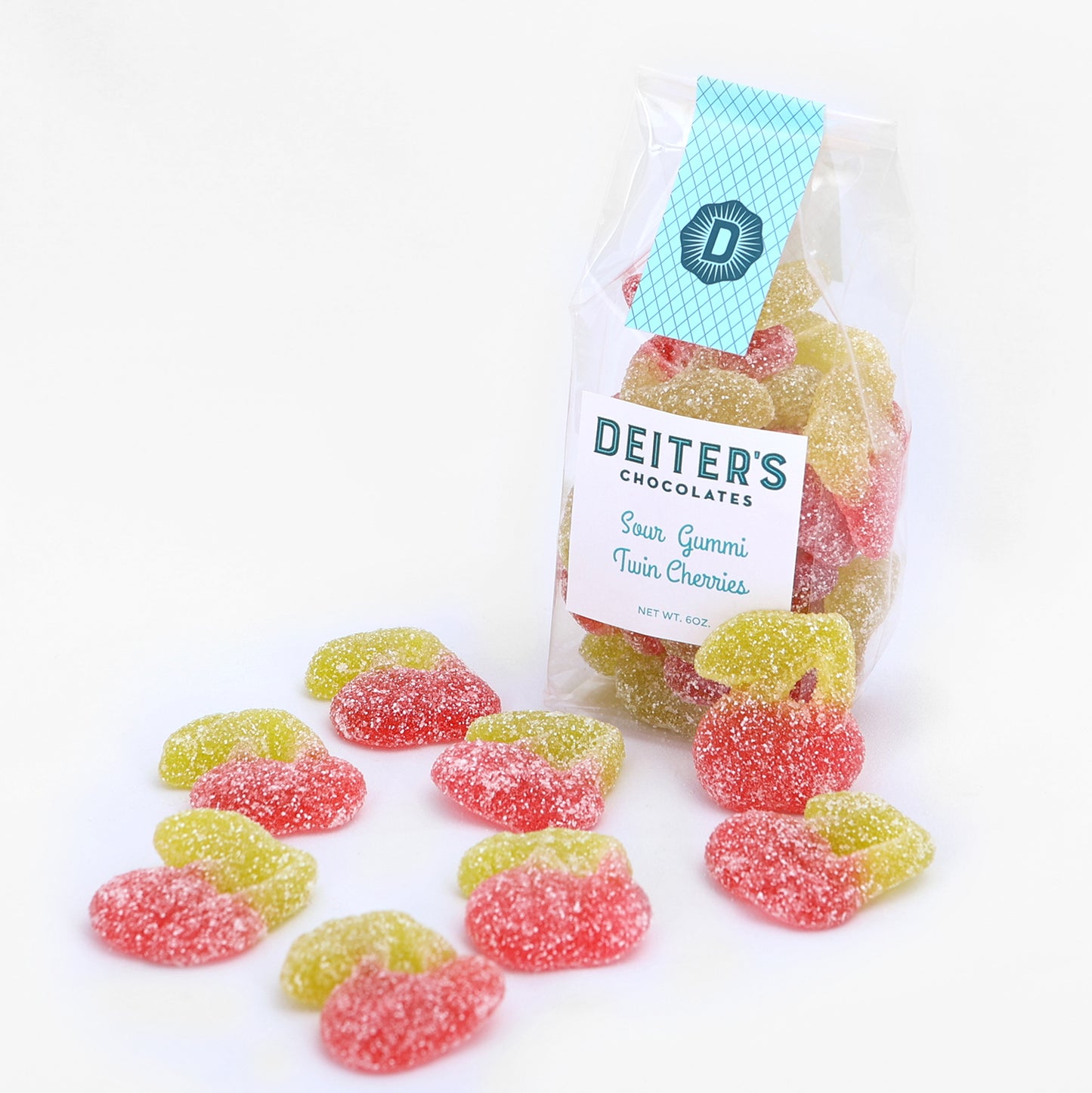 Sour Gummi Twin Cherries