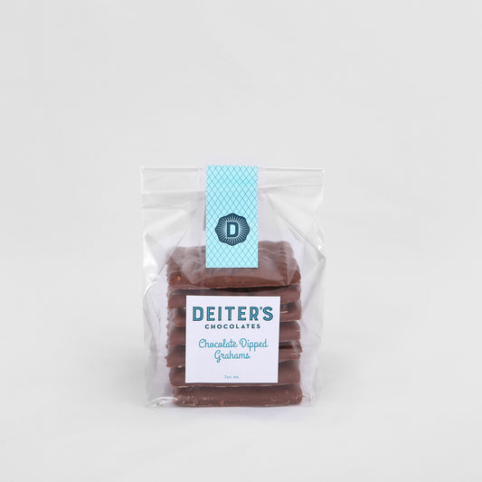 bag of chocolate dipped graham crackers