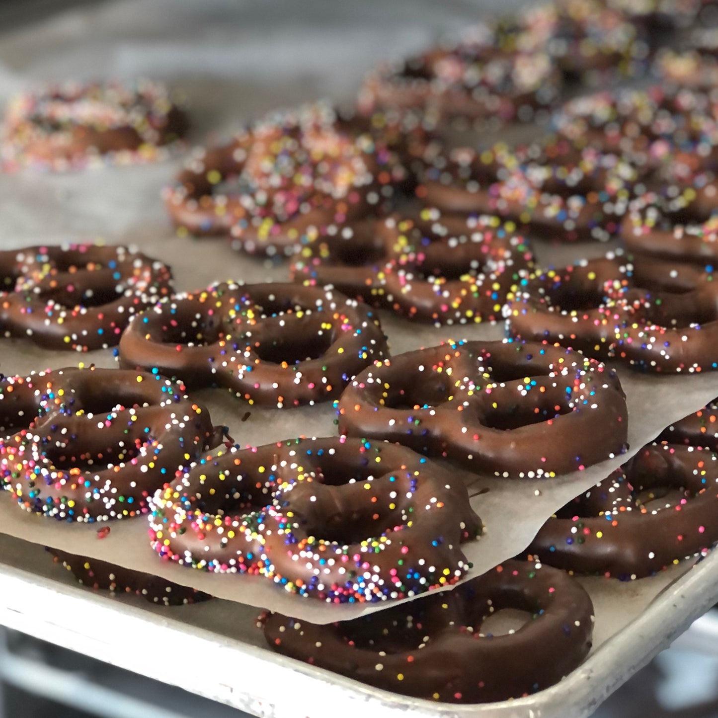 Dipped Pretzels