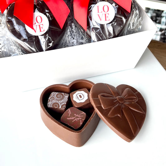 3-Truffle Heart Box