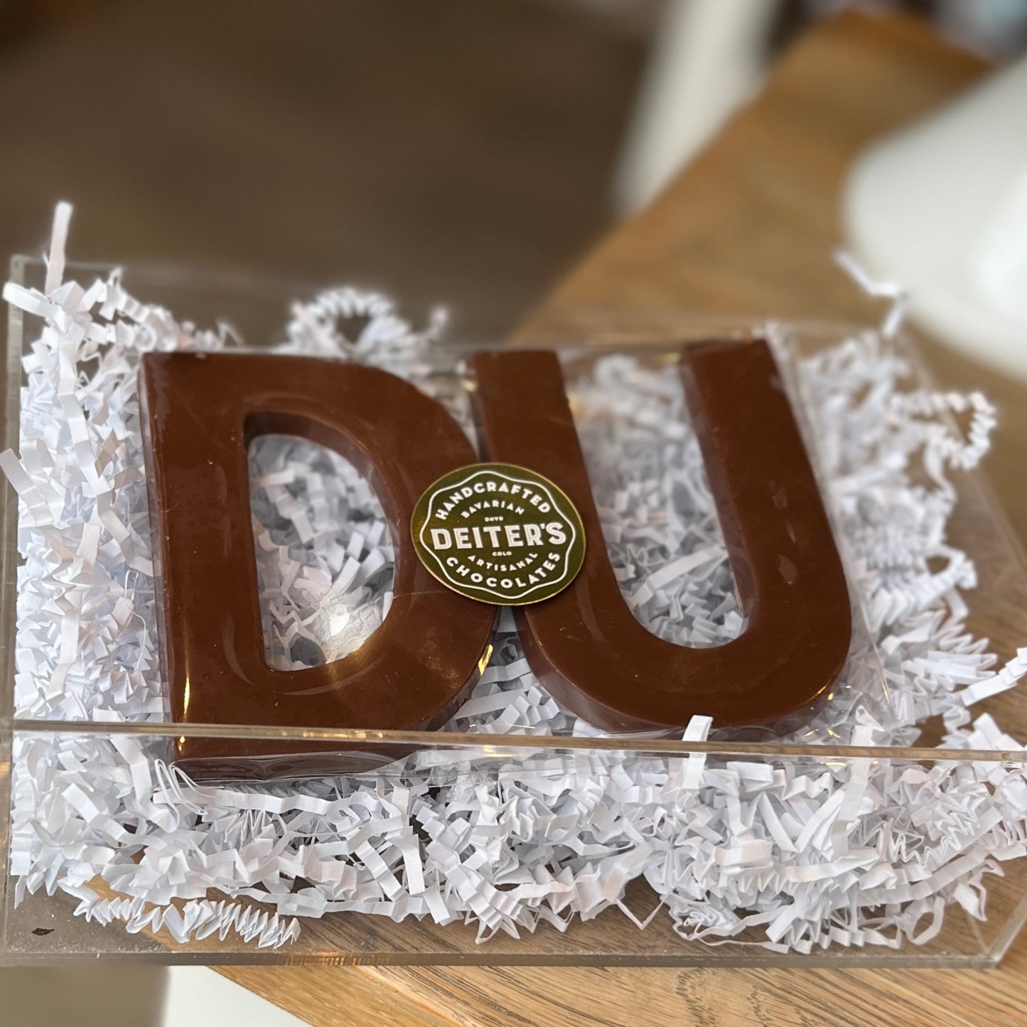 DU Chocolate Letters