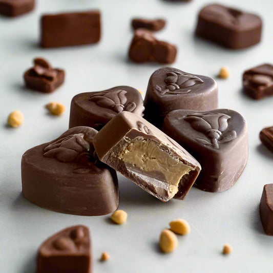 Peanut Butter Heart Minuettes