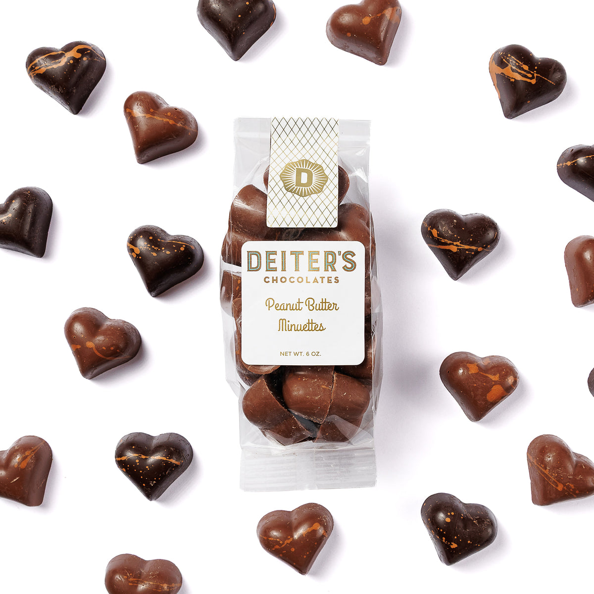 Peanut Butter Heart Minuettes