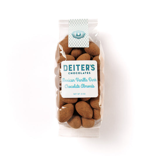Mexican Vanilla Dark Chocolate Almonds
