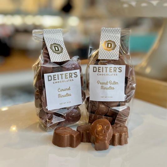 Spooky Caramel or Peanut Butter Minuettes