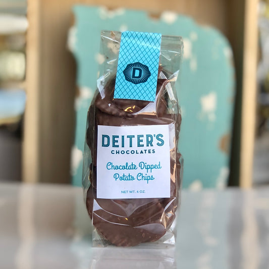 Chocolate Dipped Potato Chips